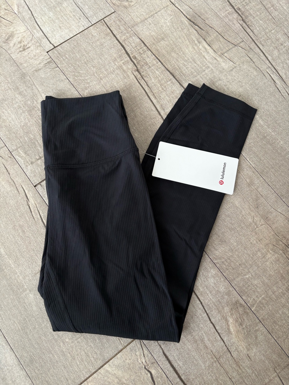 NWT lululemon athletica Align Ribbed legging black size 4
